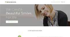 Desktop Screenshot of dentalelements.com